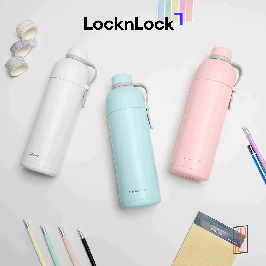 [ Lock&Lock ] Bình Giữ Nhiệt Belt Bottle LHC4267 490ml