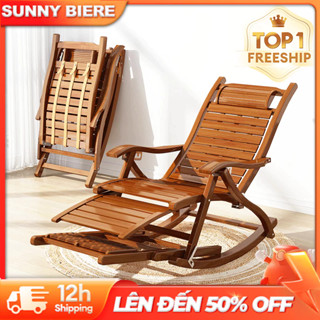  SUNNY BIERE  BÁN CHẠY  Ghế Tre Xếp Bập Bênh Ghế Xếp Thư Giãn Tre Ghế Ban Công Có Massage Chân 