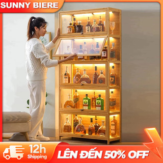 SUNNY BIERE Tủ bảo quản rượu vang thông Kệ Trưng Bày Mô Hình Nước Hoa Lego Nhân Vật Yêu Thích 