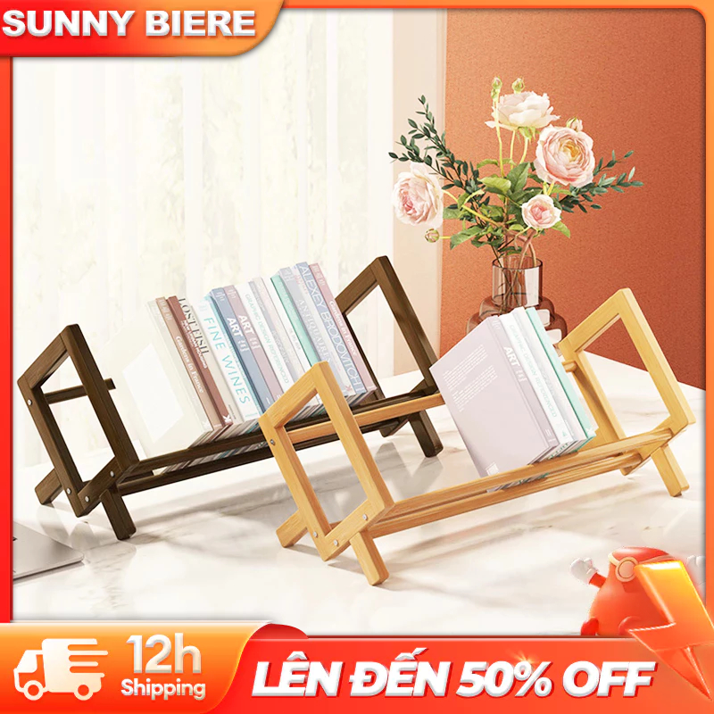 SUNNY BIERE Kệ Sách Gỗ Kệ Đa Năng Màu Sắc Cute Cho Các Bạn Sắp Xếp Gọn Gàng Góc Học Tập | BigBuy360 - bigbuy360.vn