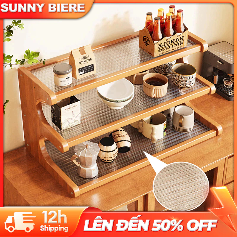 SUNNY BIERE Giá Đựng Đồ Bằng Tre Tự Nhiên Thiết Kế Gọn Nhẹ Thân Thiện Môi Trường Giá để cốc đa năng | BigBuy360 - bigbuy360.vn