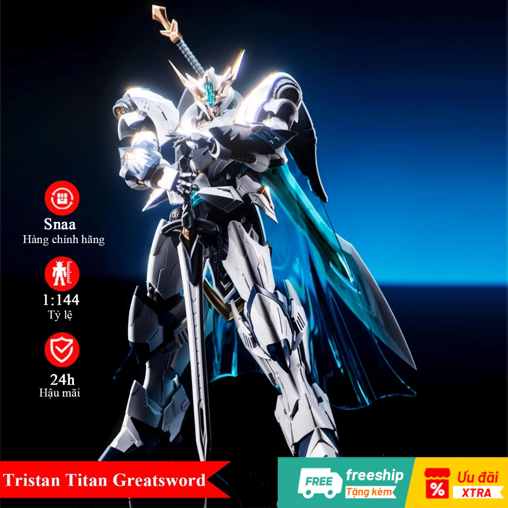 SNAA Tristan Titan Greatsword RG/BE 1/144 chính hãng mô hình robot quà tặng cho bạn trai The Round T