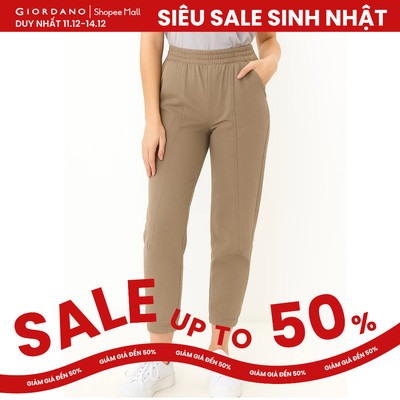 GIORDANO Quần Jogger Nữ City Wander Joggers 5425832
