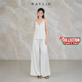  Set KAYLIN áo lụa ren 2 dây phối ren chất vải lụa phối ren phong cách quyến rũ BST Tháng 12.2025 - SET119T12 