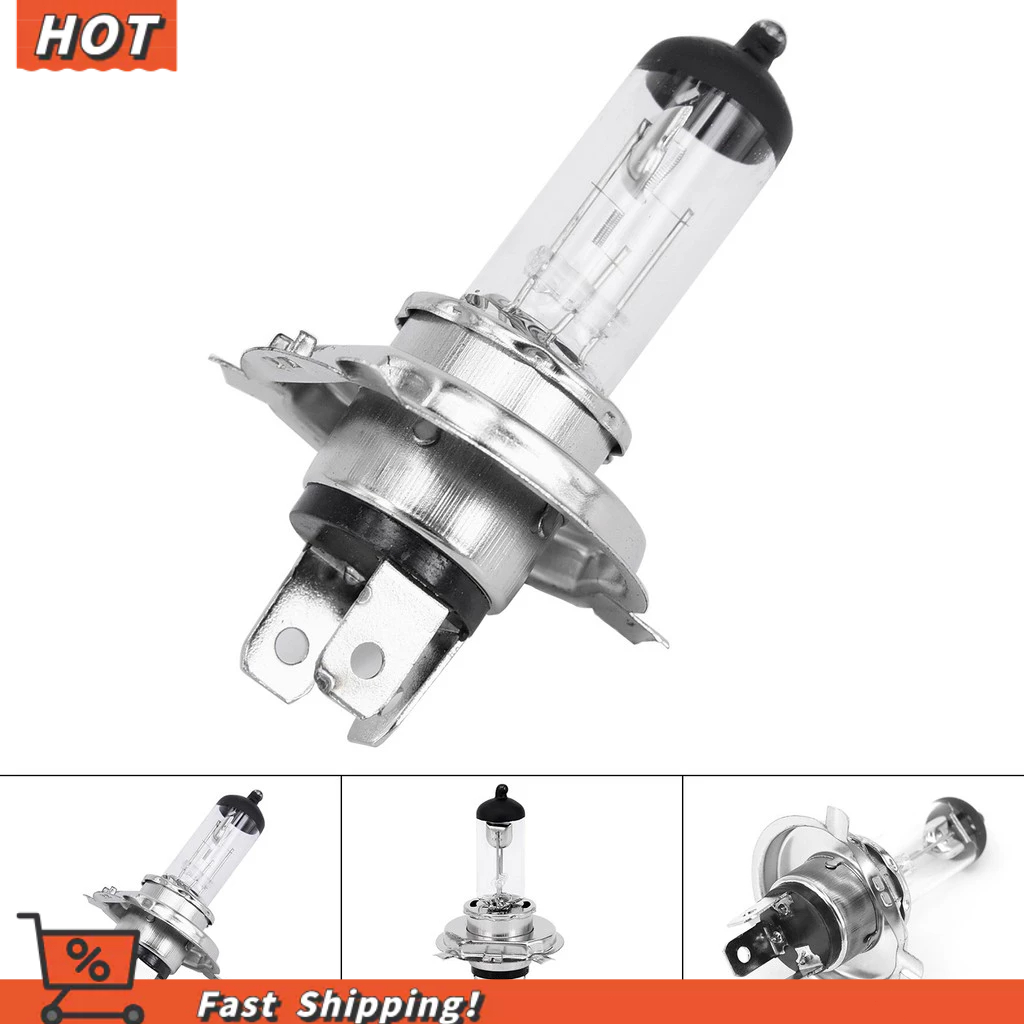 [PZYK] 1x H4 100W 4300K Car Xenon Gas Halogen Headlight Headlamp Yellow Lamp Bulbs