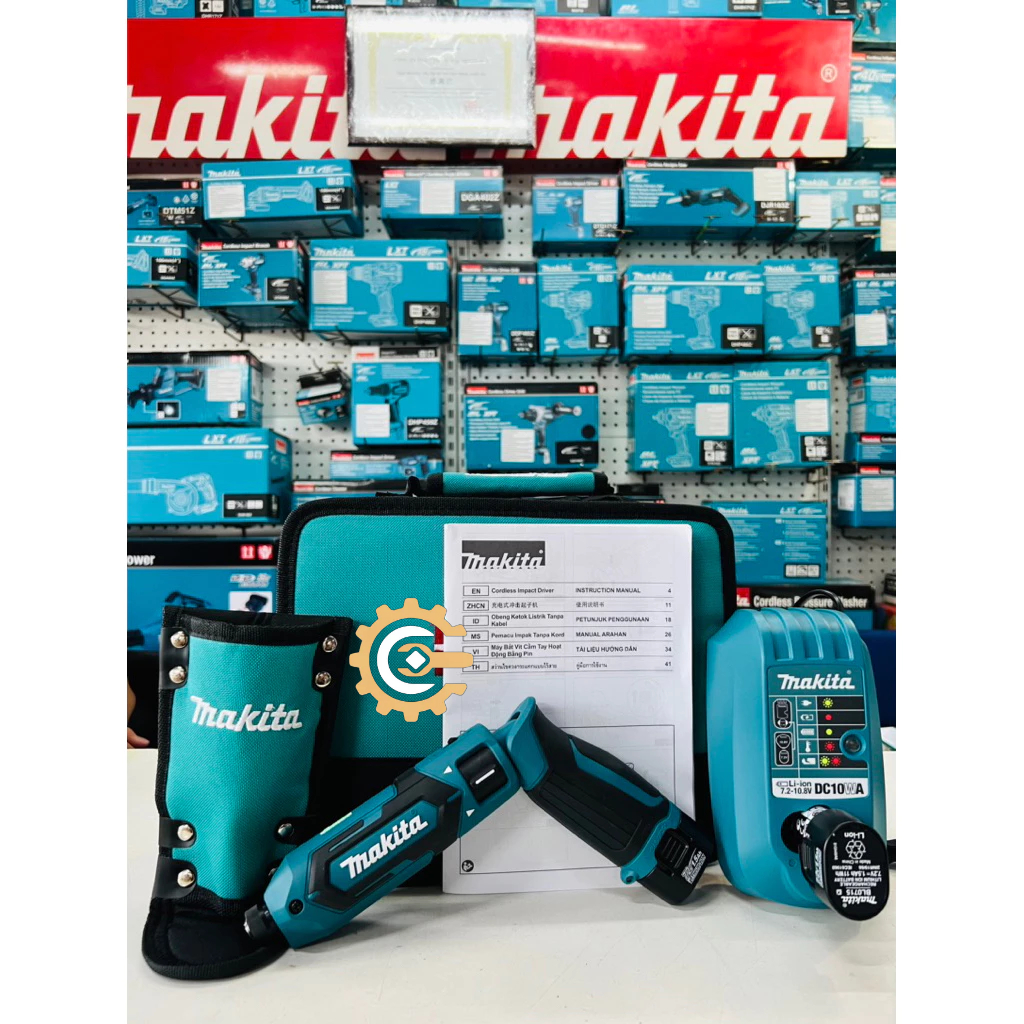 [CÔNG NGHỆ NHẬT BẢN] Máy VẶN VÍT GẬP pin 7.2V Makita TD022DZ [Hàng Chính Hãng]