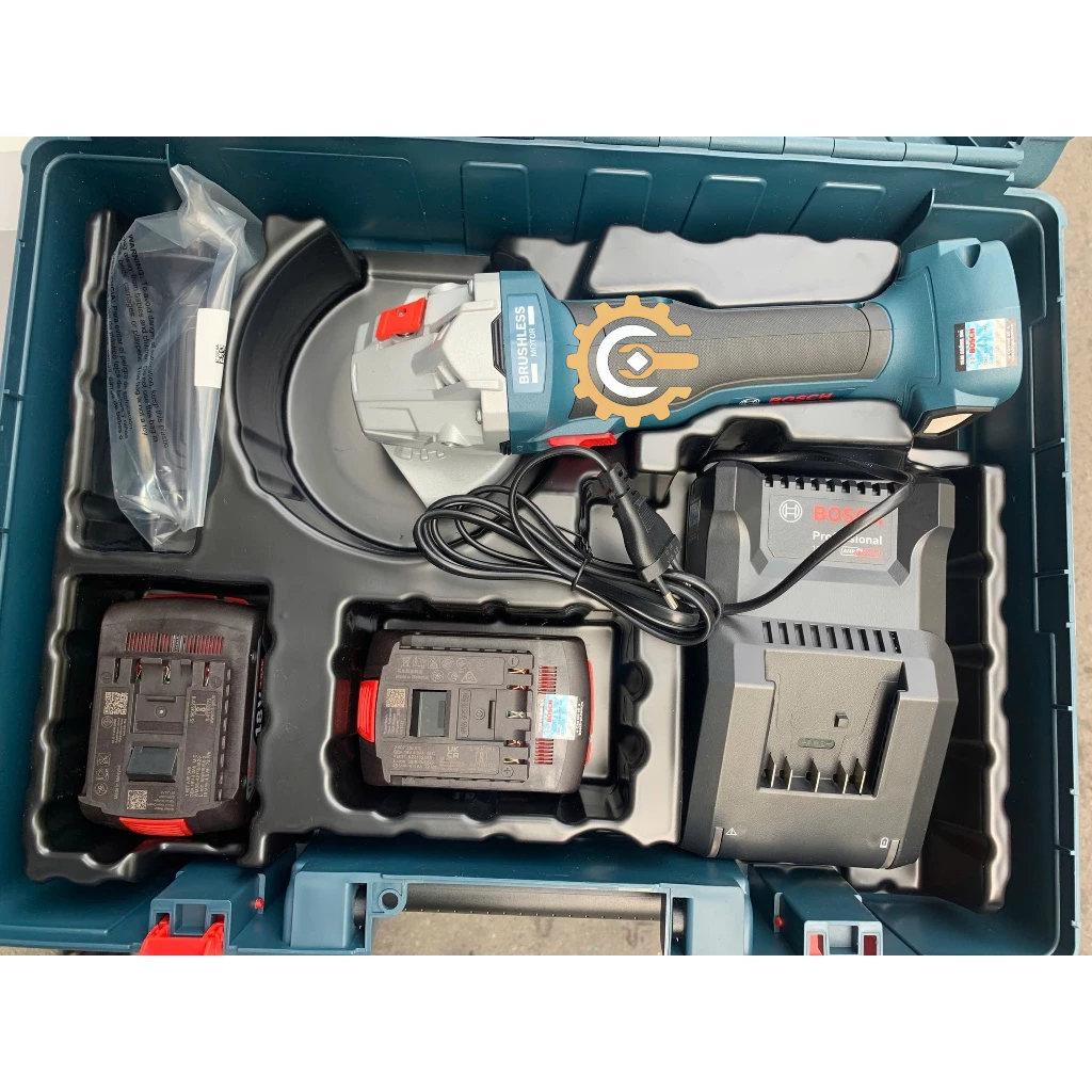 [Không Chổi Than] Máy Mài Góc 100mm Pin 18V Bosch GWS 18V-8 [Hàng Chính Hãng]