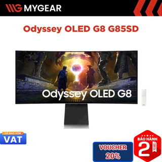  Màn hình Gaming Samsung Odyssey OLED G8 G85SD 34 inch Ultra WQHD 175Hz 0.03ms OLED 