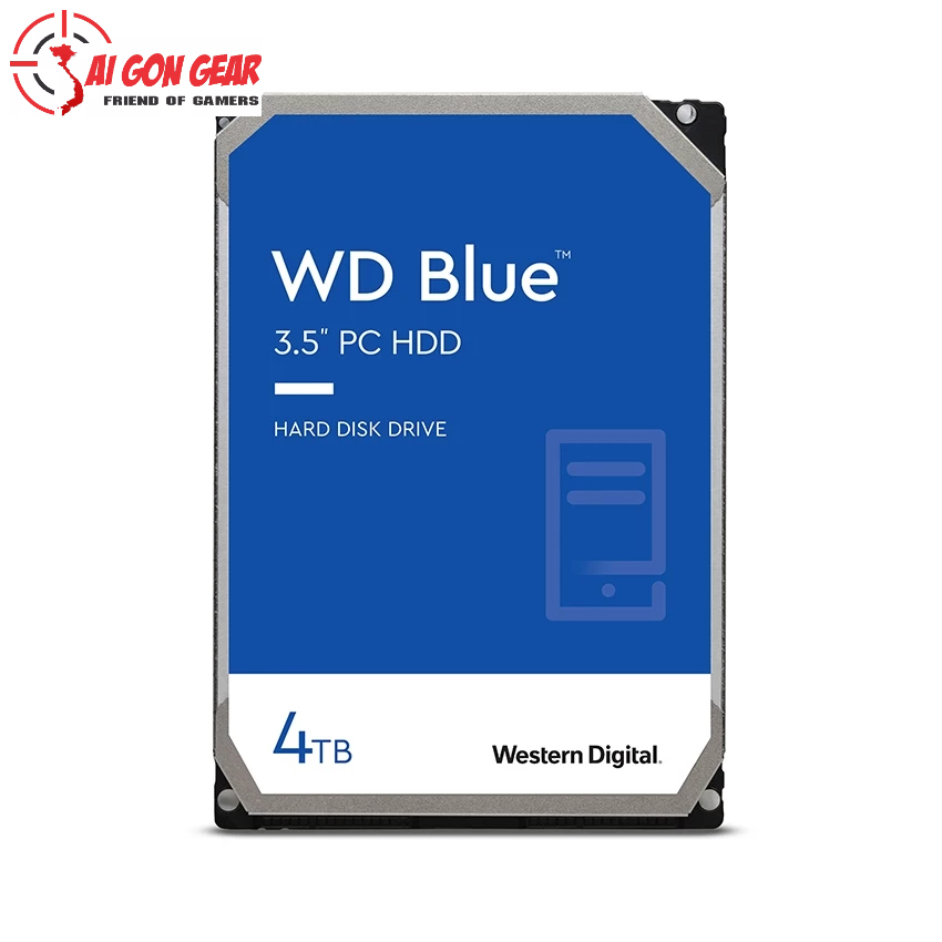 Ổ cứng Western Digital Caviar Blue 4TB 256MB Cache 5400RPM – WD40EZAX