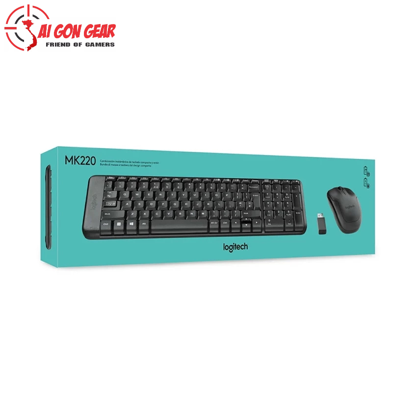 Combo Phím Chuột LOGITECH - MK220