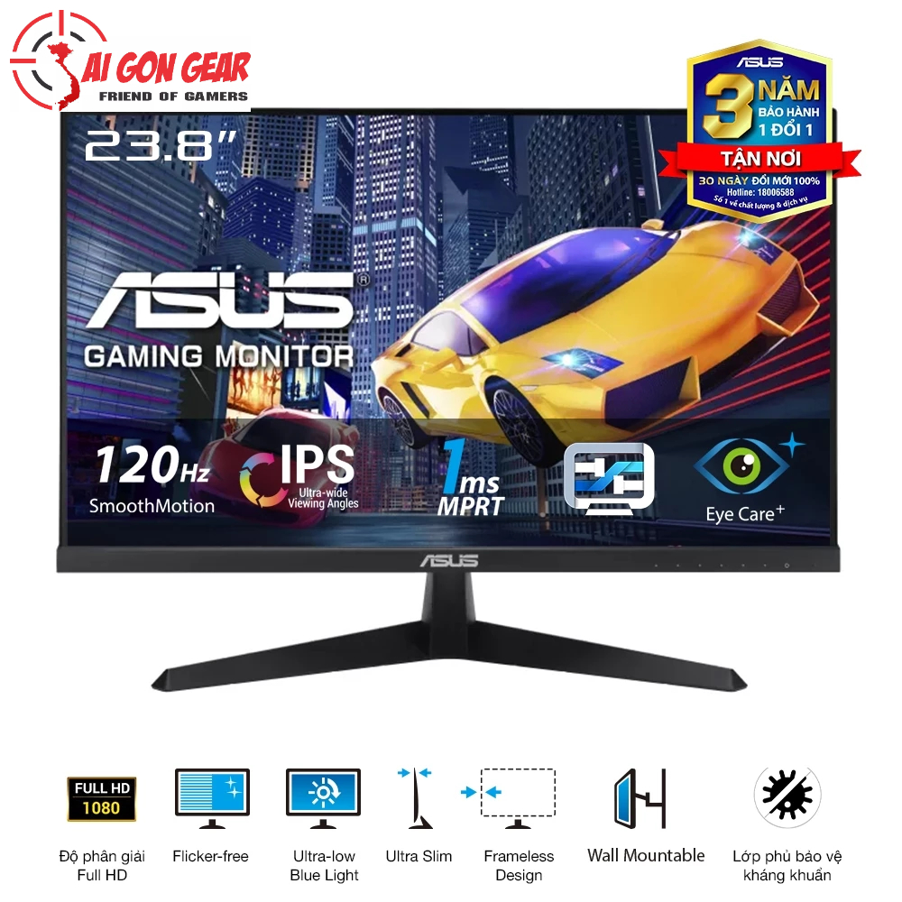 Màn hình Asus VY249HGR 24 inch FHD IPS 120hz