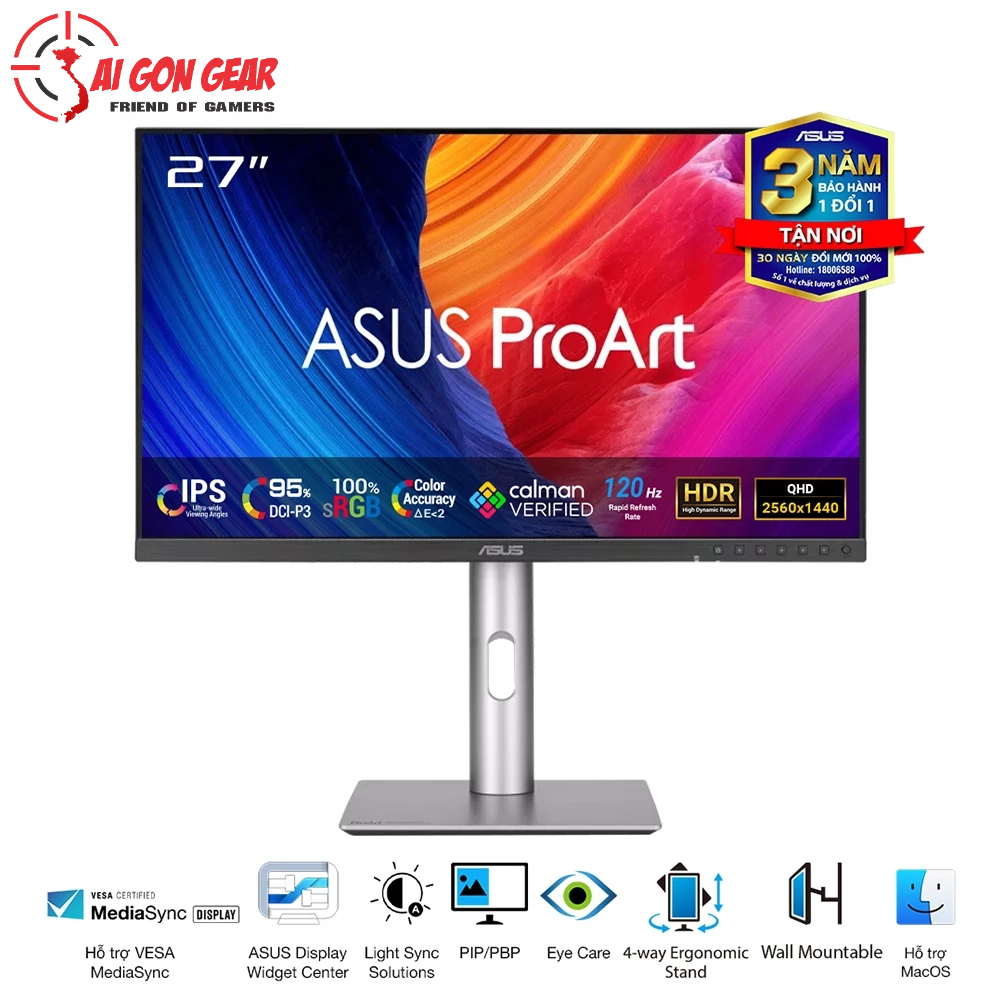 Màn Hình Đồ Họa ASUS ProArt PA278QGV