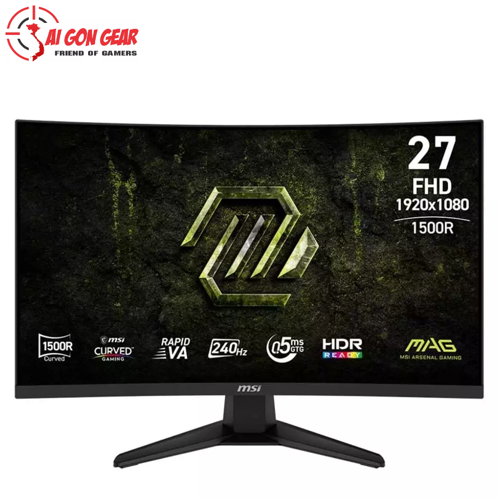 GAMING MSI 27"- MAG275CF X24 CONG/VA/240Hz/2*HDMI/DP