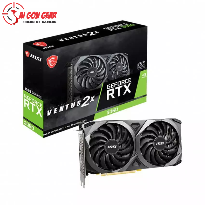 VGA MSI RTX 3060 Ventus 2X OC 12G