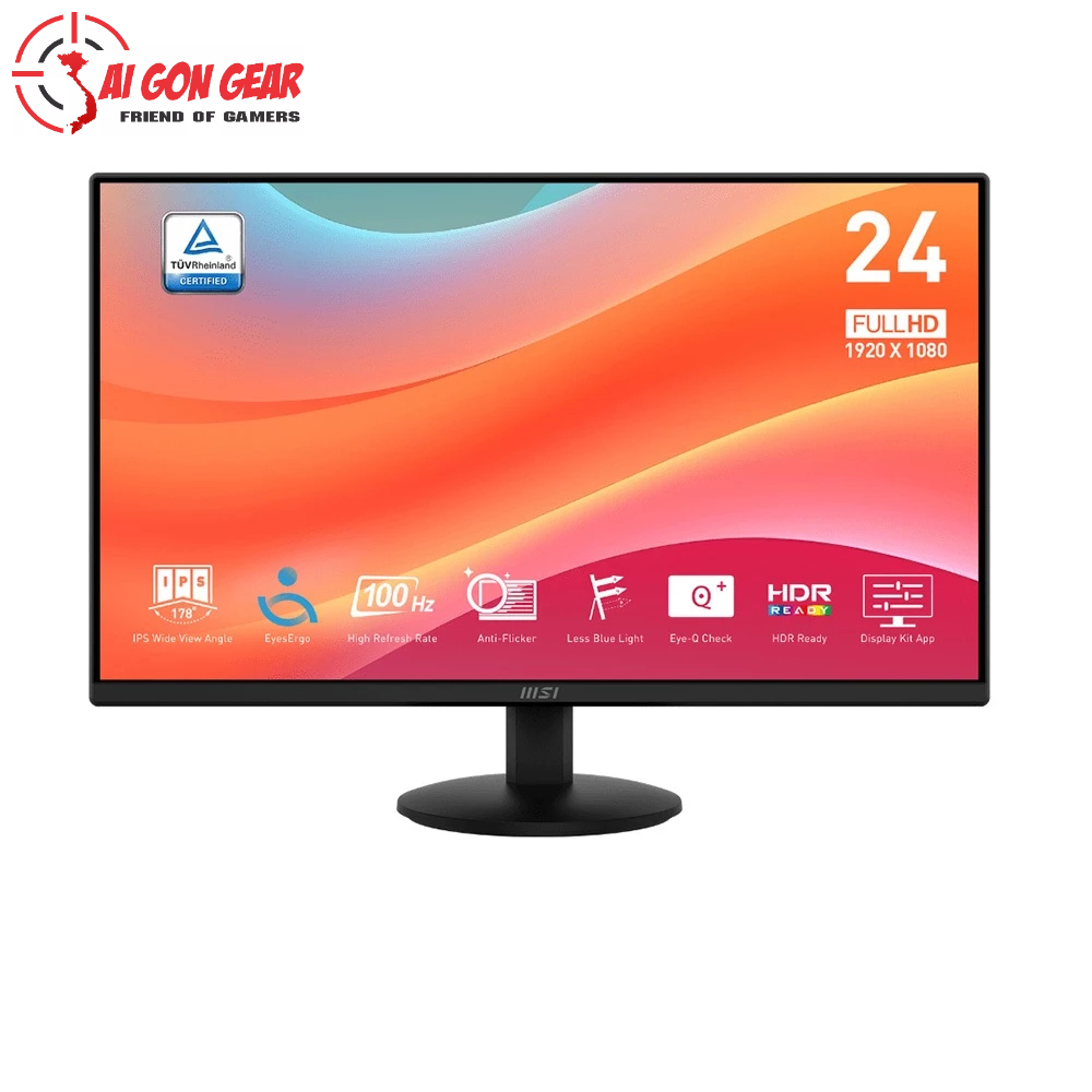 VP MSI 24" – MP242L (IPS / 100Hz / HDMI / DP)