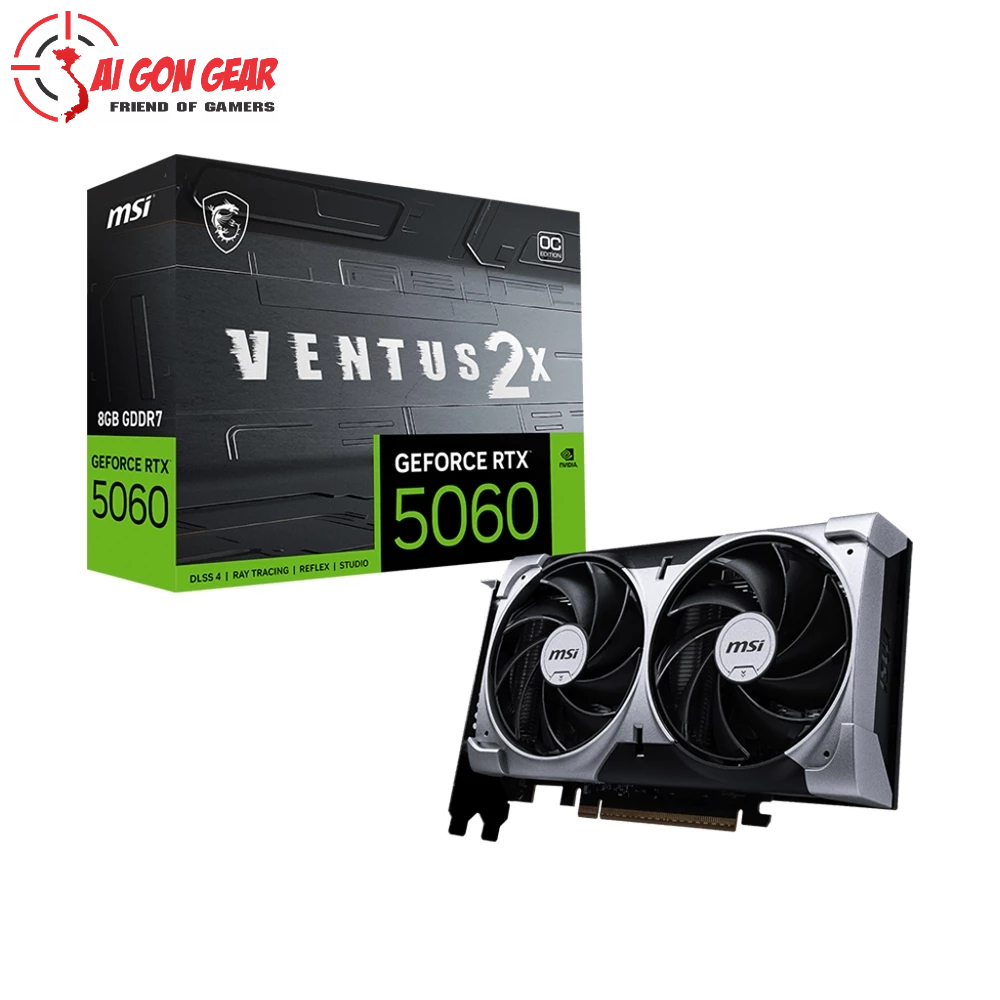 VGA MSI RTX 5060 8G Ventus 2X OC
