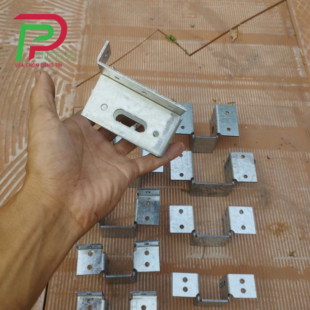 Bát U ghép liên kết, bas liên kết, pát lắp ghép, bas lắp ráp, bas 30x60 kẽm, bas lắp nhà xưởng | 2li