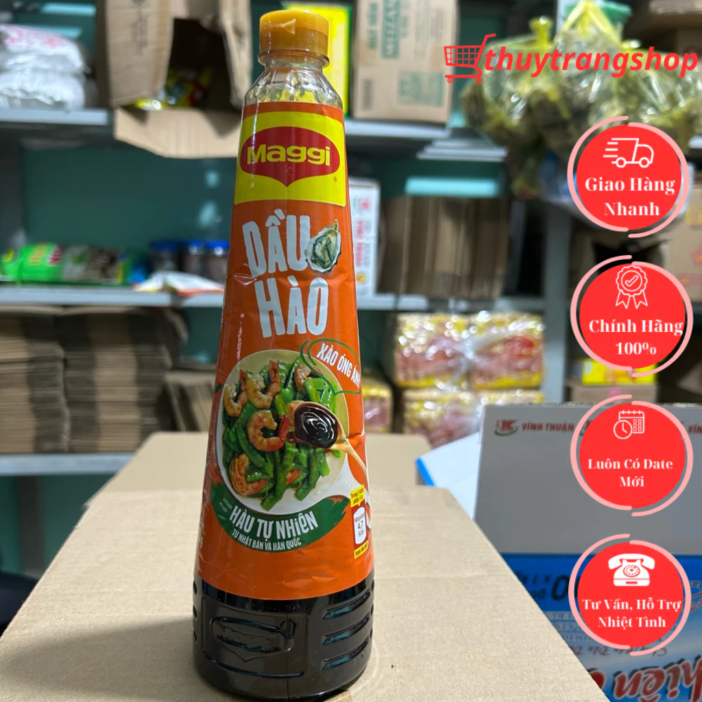 Dầu hào magi chai 820g