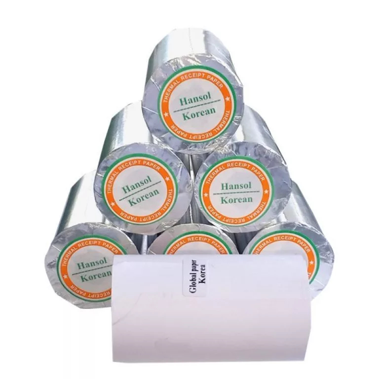 Giấy in bill, hóa đơn, in nhiệt Hansol K57x38mm
