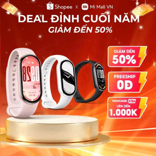  Vòng Đeo Tay Thông Minh Xiaomi Mi Smart Band 10   AMOLED 1.72"   Chống Nước 5ATM – Phiên Bản Quốc Tế Bảo Hành 12 Tháng 