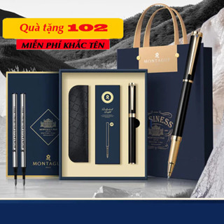  Bút ký Montagut cao cấp 702 BÚT KÝ KHẮC TÊN MIỄN PHÍ THEO YÊU CẦU KHẮC LOGO - FULL BOX 
