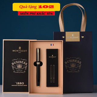  Bút ký Montagut cao cấp 302 BÚT KÝ KHẮC TÊN MIỄN PHÍ THEO YÊU CẦU KHẮC LOGO - FULL BOX 