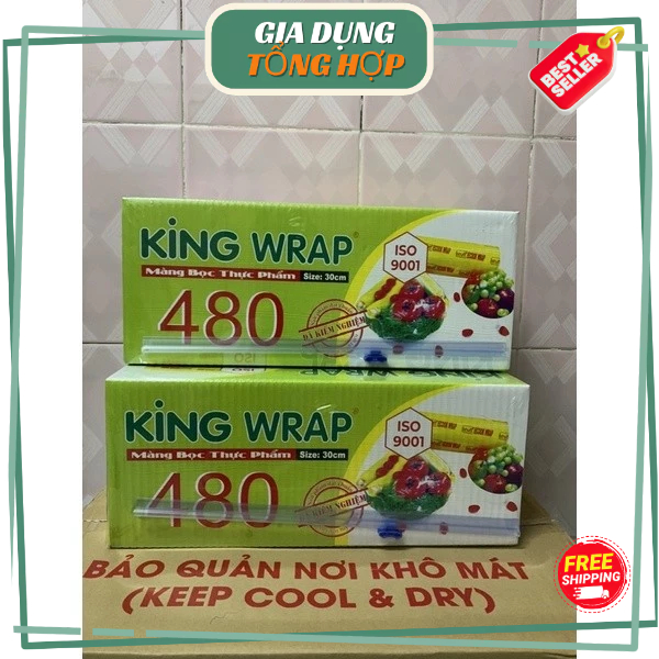 MÀNG BỌC THỰC PHẨM KINH WRAP K480 SIZE 30 CM- TIỆN LỢI VÀ TIẾT KIÊM