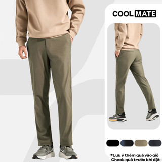   TẶNG ÁO SƠ MI ĐƠN 200k Quần dài nam ECC pants dáng Taper giữ form co giãn dễ dàng vận động quần mặc Tết Coolmate 