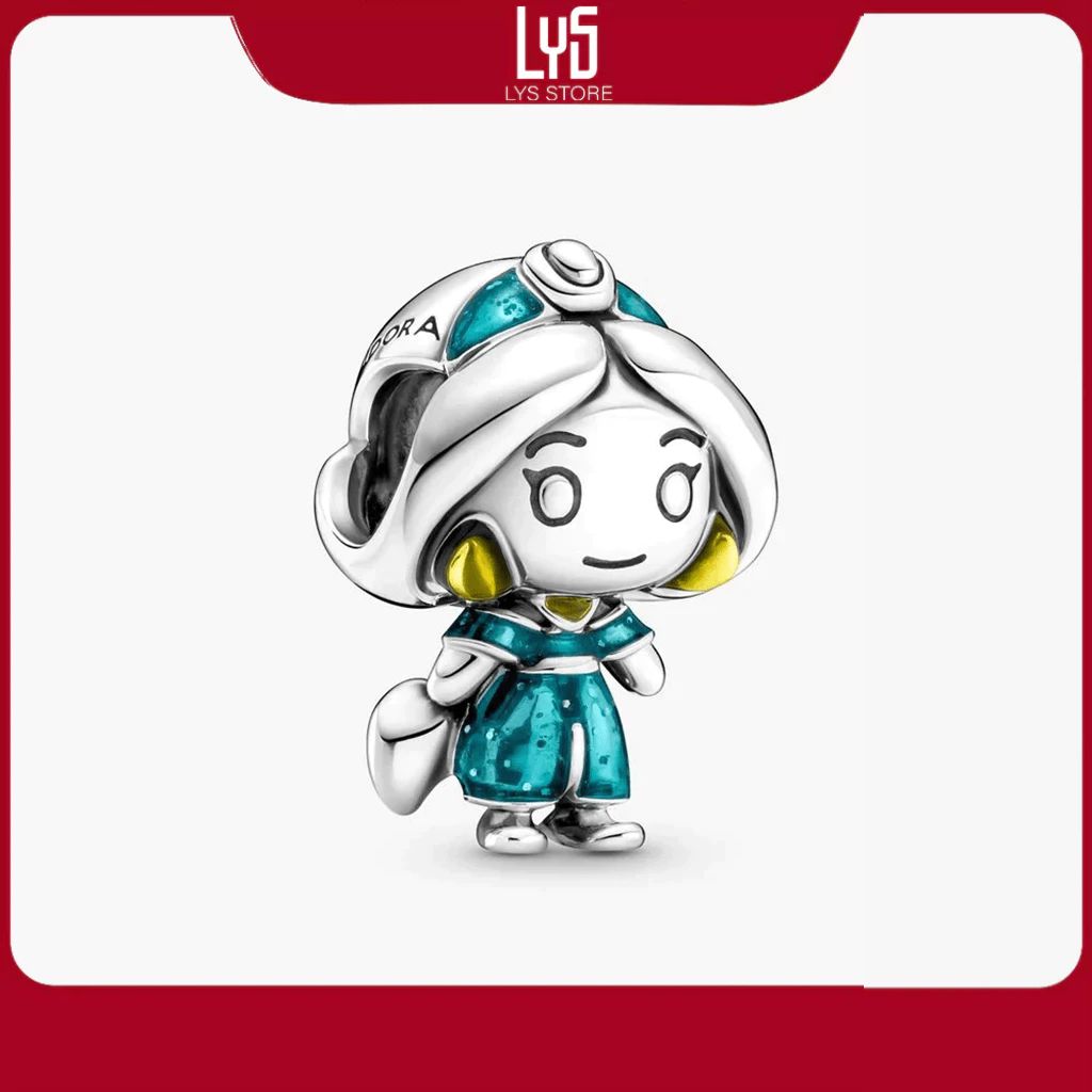 Charm bạc S925 Disney nàng công chúa tóc mây Rapunze-1419