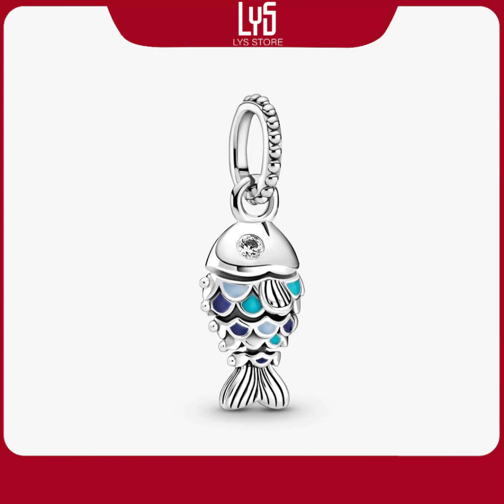 Bộ sưu tập Charm Gấu bear/Trái tim chữ/Cá đại dương/Cầu vồng sắc màu