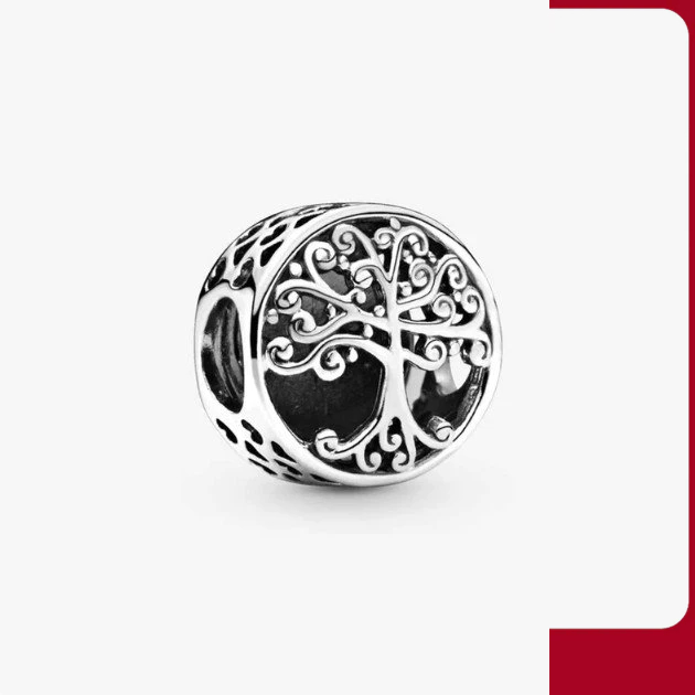 Charm Bạc Lys Family Roots 1403 - Charm Bạc S925 cao cấp