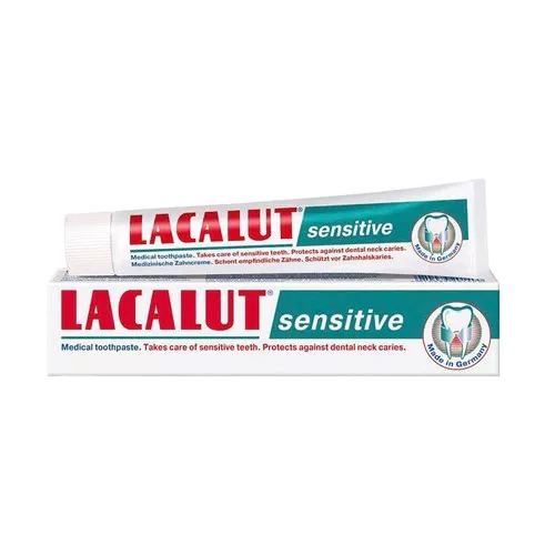 Kem đánh răng LACALUT sensitive XANH 75G