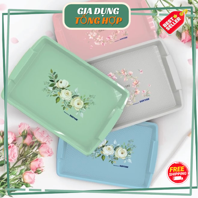 Khay Chữ Nhật , khay phục vụ Nhựa Duy Tân