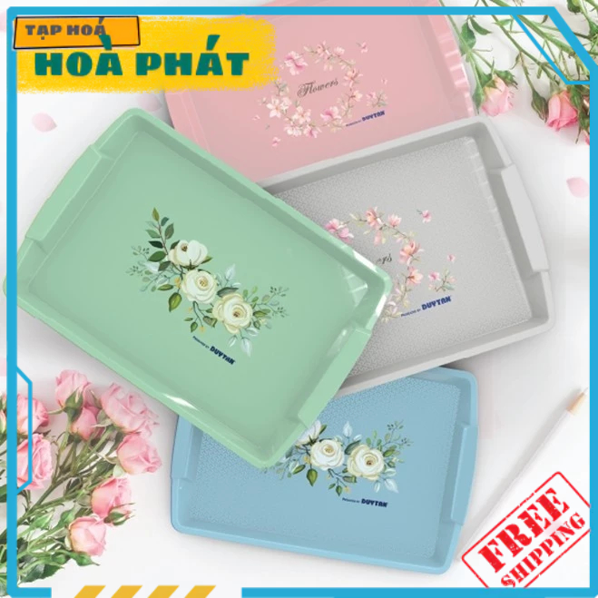 Khay Chữ Nhật , khay phục vụ Nhựa Duy Tân