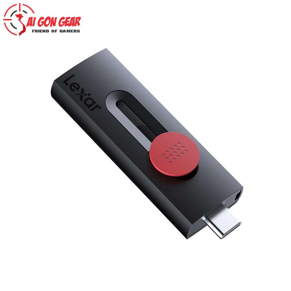 USB Lexar JumpDrive D300 64Gb USB 3.2 Type-C Màu đen