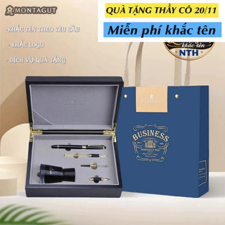  SET bút ký MONTAGUT khắc tên cao cấp sang trọng làm quà tặng quà biếu cá nhân Doanh nghiệp 