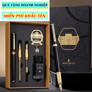  Bút ký Montagut 803 cao cấp BÚT KÝ KHẮC TÊN MIỄN PHÍ THEO YÊU CẦU KHẮC LOGO - FULL BOX quà tặng Doanh Nghiệp 