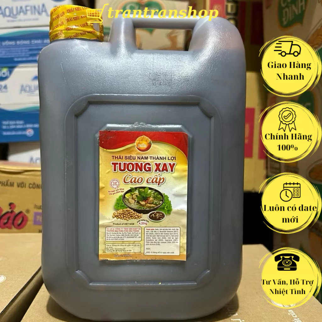 Tương Ớt, Tương Đen  Thành Lợi Can 4,3kg