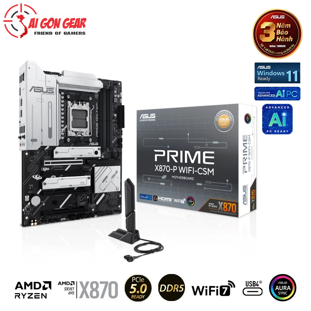 Mainboard Asus PRIME X870-P WIFI-CSM DDR5
