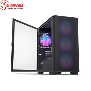 Vỏ Case Montech Air 100 ARGB (Black/white)