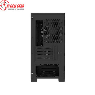 Vỏ Case Montech Air 100 ARGB (Black/white)