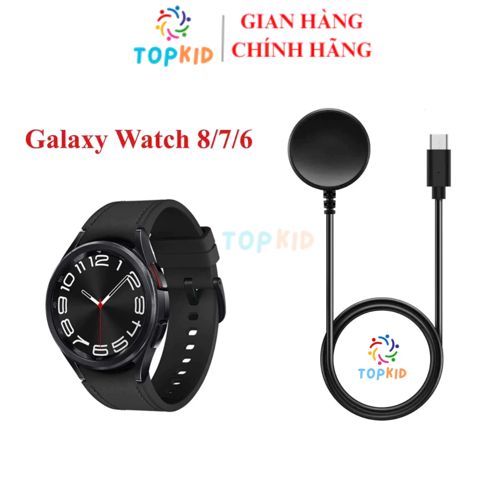 [SAMSUNG] Đế sạc nam châm Đồng hồ SAMSUNG GALAXY Watch 8 - Watch 7 - Watch 6 | TK - SS.G