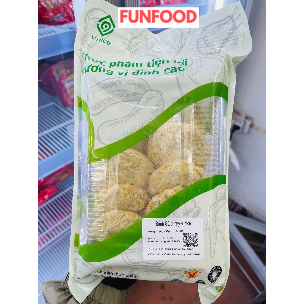 Bánh gà nhân phô mai hộp 10c (Giao hàng hỏa tốc Hà Nội)