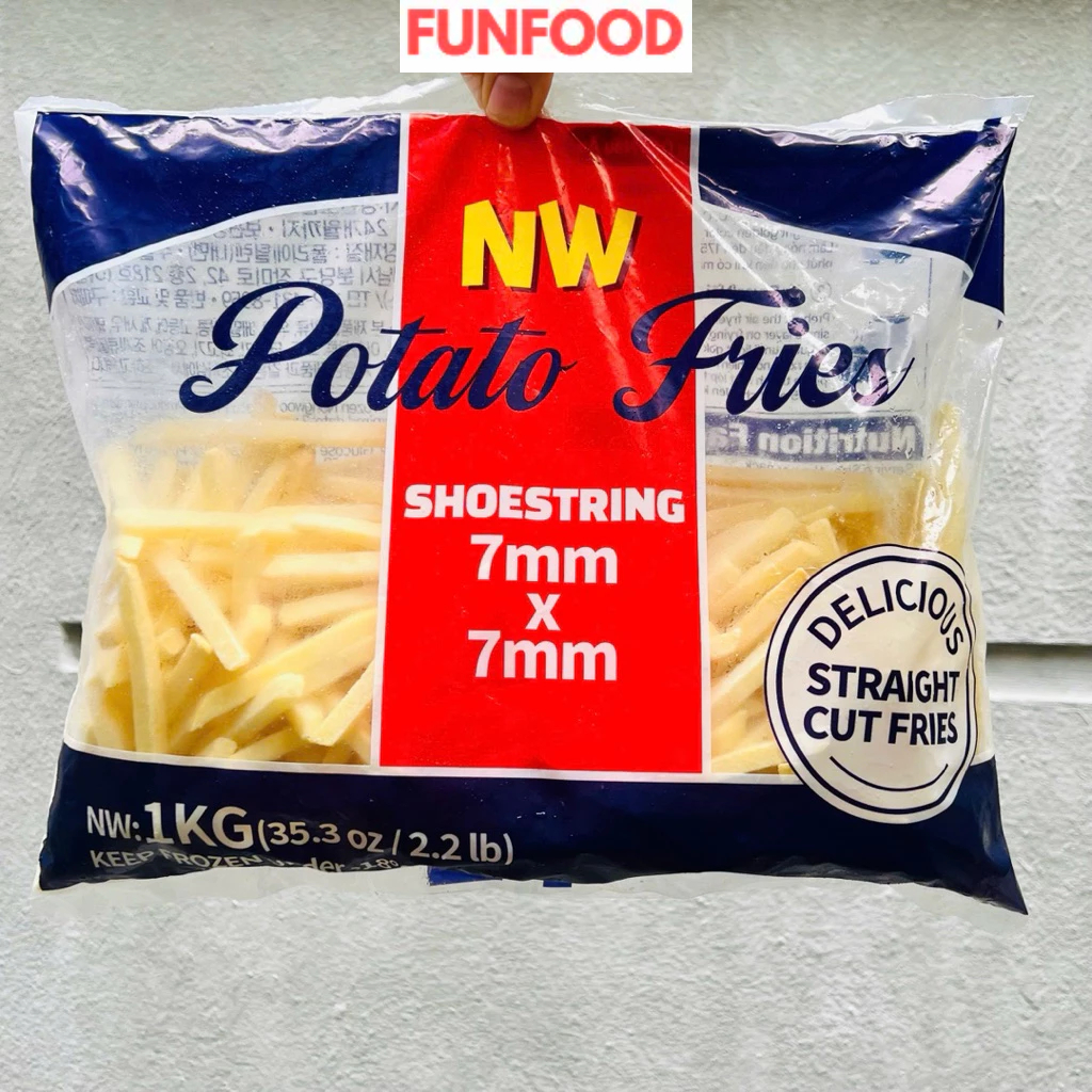 Khoai tây cọng Potato Fries 1kg ( Giao hàng Hà Nội)