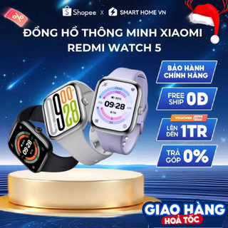   HỎA TỐC HCM  Đồng Hồ Thông Minh Xiaomi Redmi Watch 5 - Bản Tiếng Việt - Bảo Hành 12 Tháng 