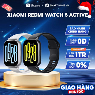   HỎA TỐC HCM  Đồng Hồ Thông Minh Xiaomi Redmi Watch 5 Active | Có Tiếng Việt | Nghe Gọi Bluetooth | BH 12 Tháng 