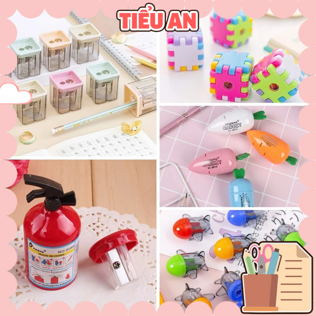 Đồ Chuốt Chì Tiện Lợi - Nhiều Hình Ảnh Xinh Xắn - Màu Sắc ib shop