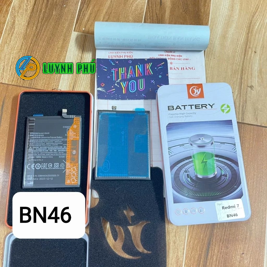 Pin red mi 7/Note 8/BN46 ảnh thật