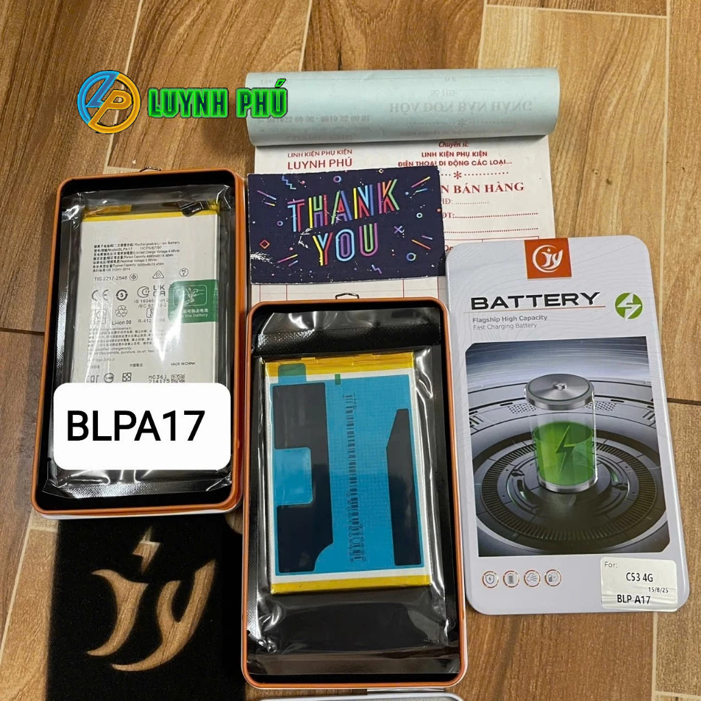 Pin Realme C53-4G / C65-4G / C65-5G / C67/narzo N53 BLPA17 ảnh thật