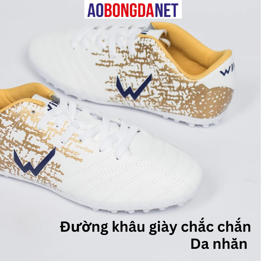 Giày Đá Bóng Trẻ Em Wika Ultra 5, Giày Đá Banh Sân Cỏ Cho Bé Từ 6 Tuổi, Khâu Full Đế Siêu Bền, Chống